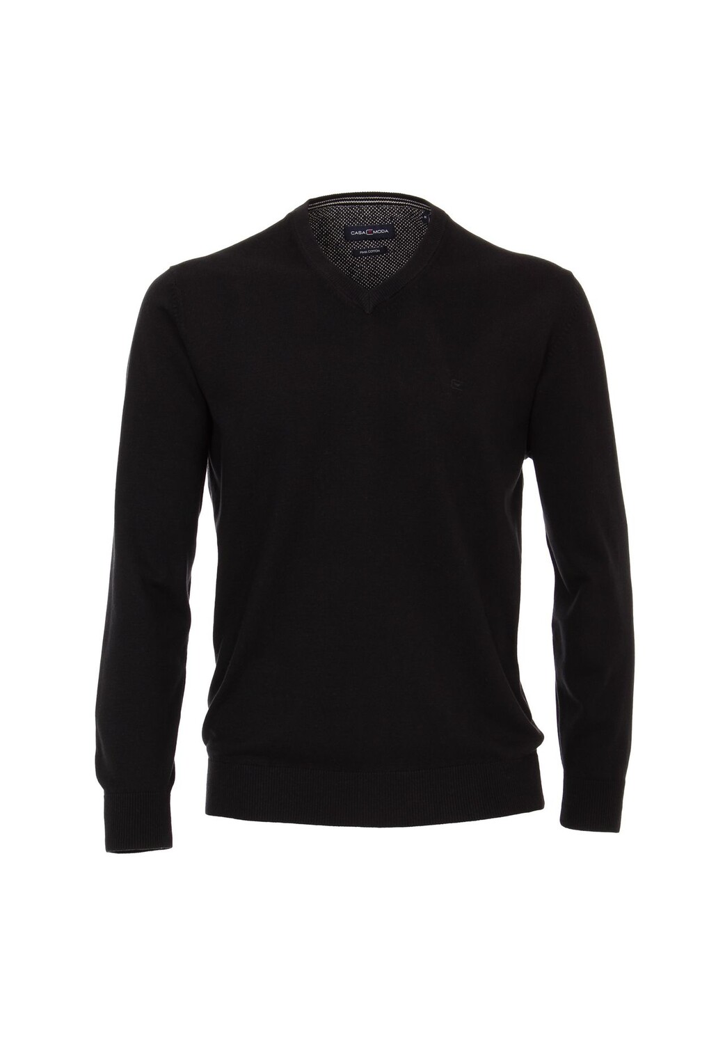 

Мужской однотонный свитер CASAMODA, черный