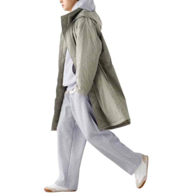C Collection Вязаные спортивные штаны Унисекс 03 Серый UNIQLO — фото 4