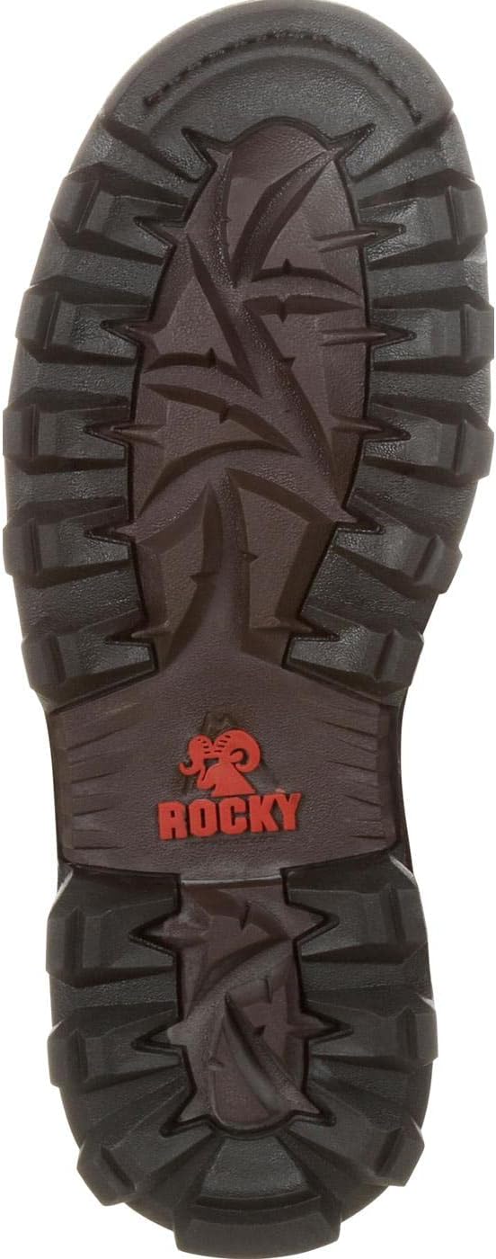 Мужские водонепроницаемые утепленные охотничьи ботинки ROCKY Bearclaw с мембраной GORE-TEX, коричневый — фото 3