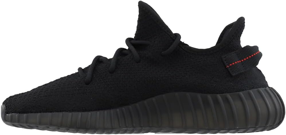 Мужские кроссовки Adidas Yeezy Boost 350 V2, черный/красный — фото 3