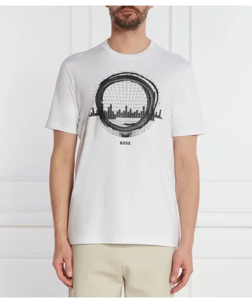 

Футболка Regular fit Boss Green, белый