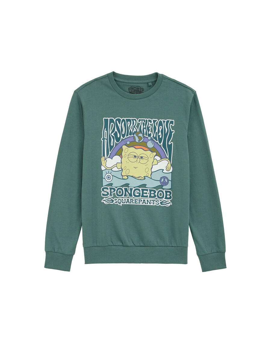 

Лонгслив WE Fashion Shirt, зеленый