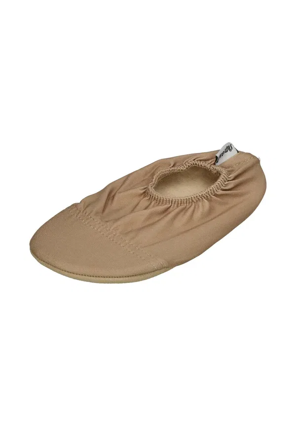 Детские домашние тапочки Kinder hausschuhe badeschuhe hellbeige slippers Slipstop, песочный