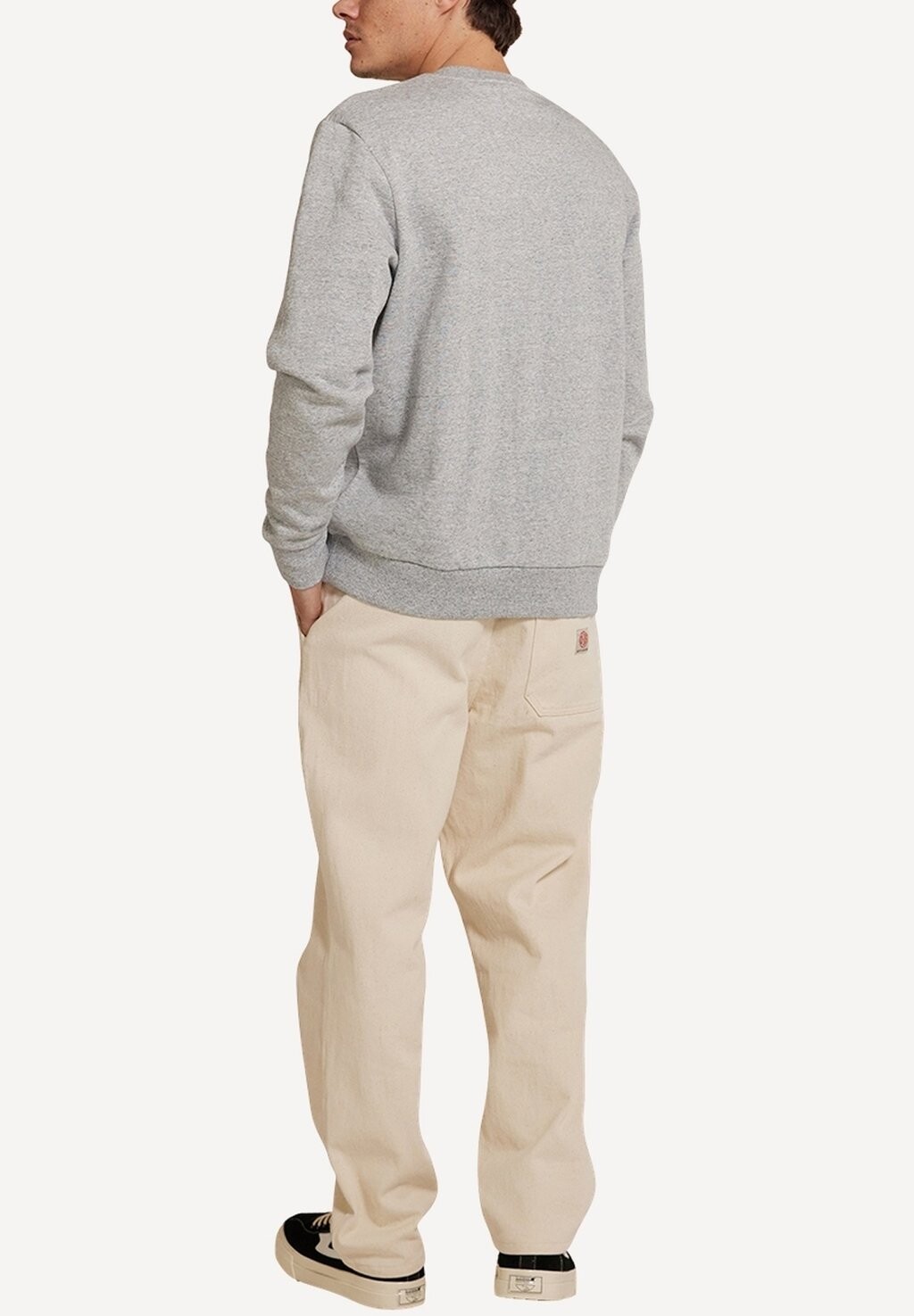 

Толстовка CREW Deus Ex Machina, цвет Mottled Grey