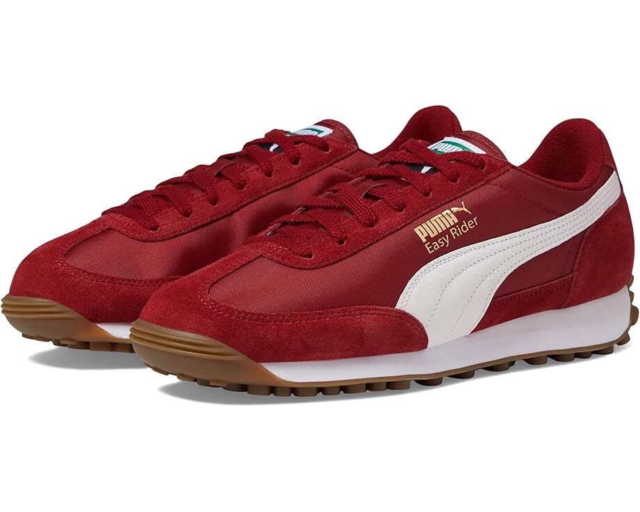 

Кроссовки PUMA Easy Rider Vintage, цвет Intense Red/Puma White