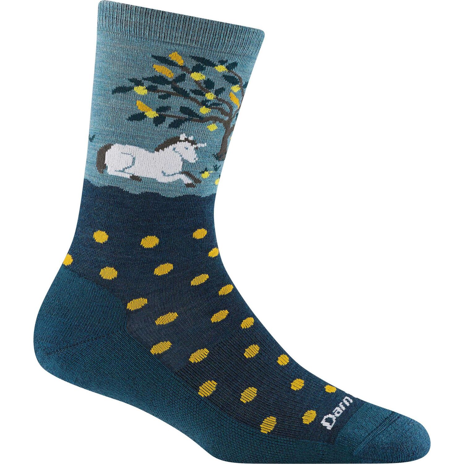 

Женские носки Wild Life Crew LW Lifestyle Darn Tough Vermont, Dark Teal