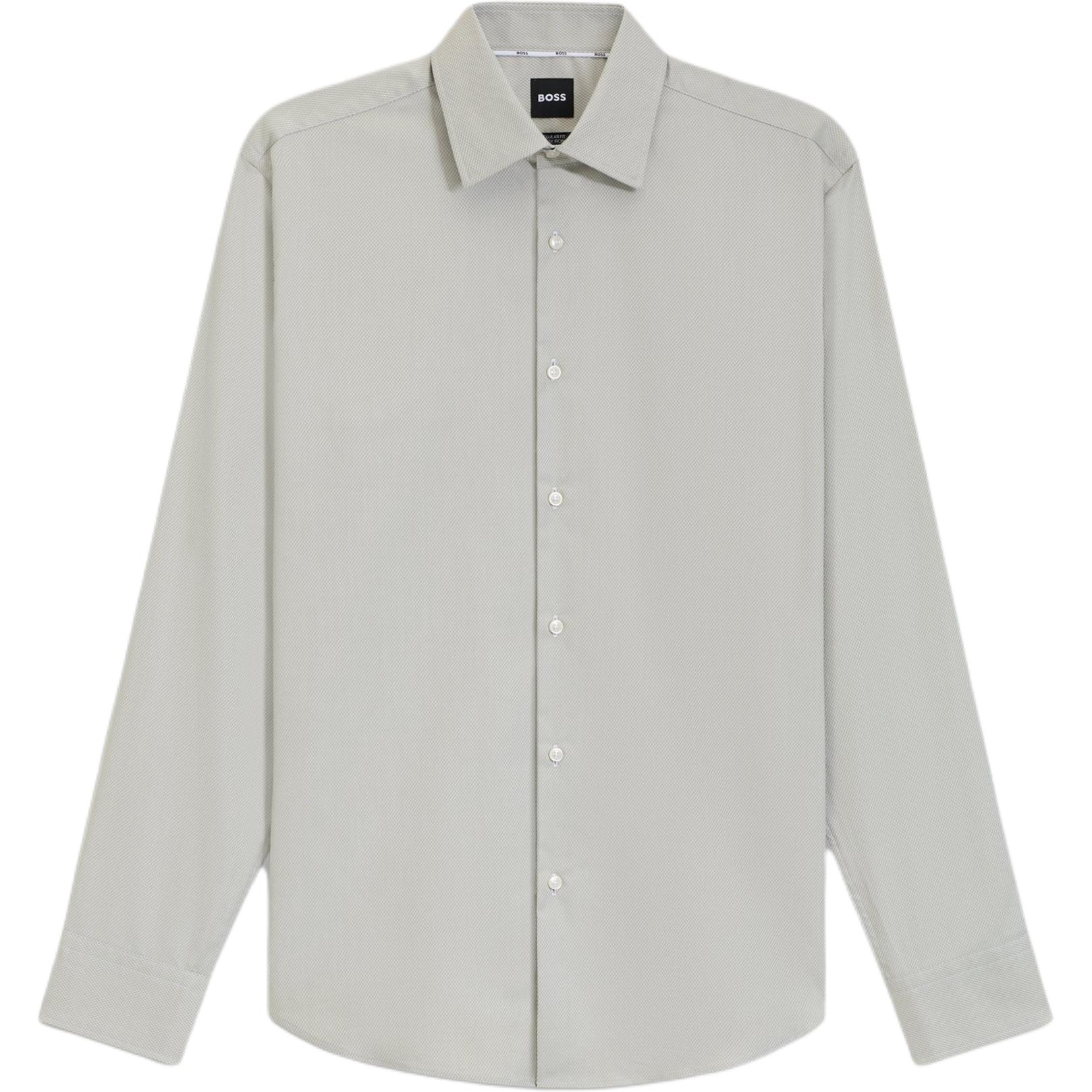 

HUGO BOSS Рубашка мужская светло-зеленая