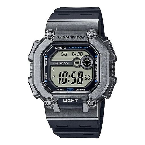 

Часы CASIO Waterproof Sports Mens BlackGray Digital, серый