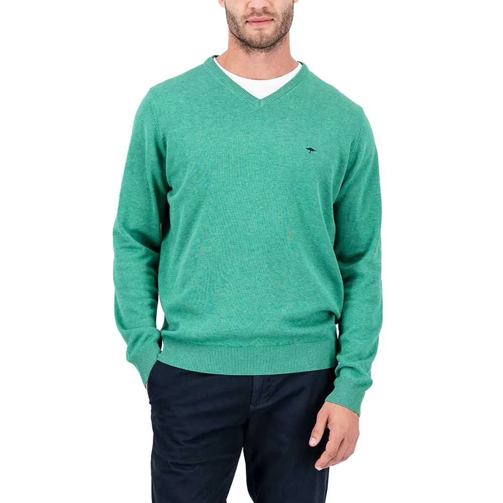 

Свитер Fynch Hatton 1414211 v neck, зеленый