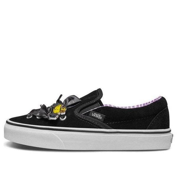 

Кроссовки the nightmare before christmas x classic slip-on 'haunted toys' Vans, черный