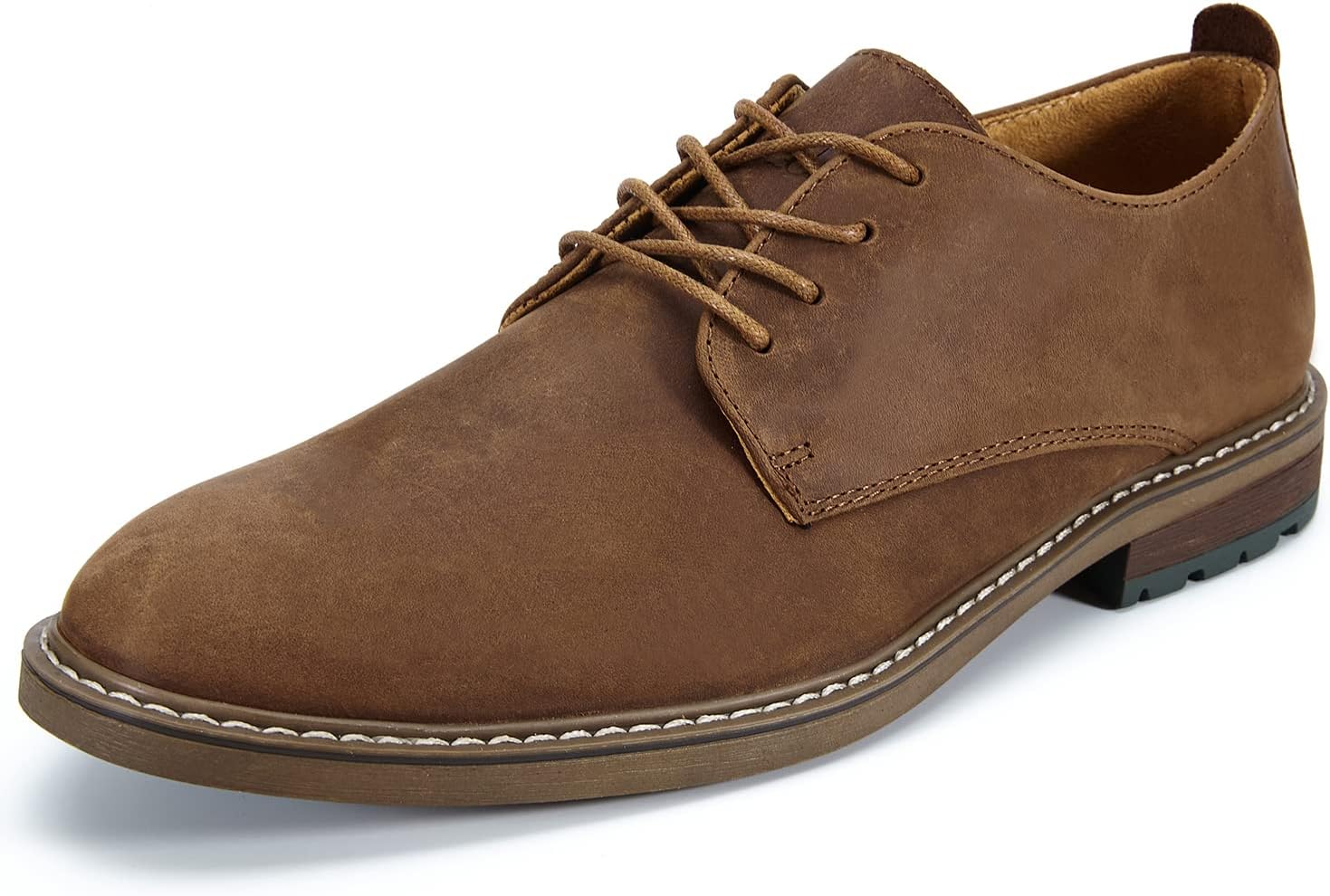 

Мужские классические туфли, кожаные оксфорды с закрытой шнуровкой и простым носком Arkbird