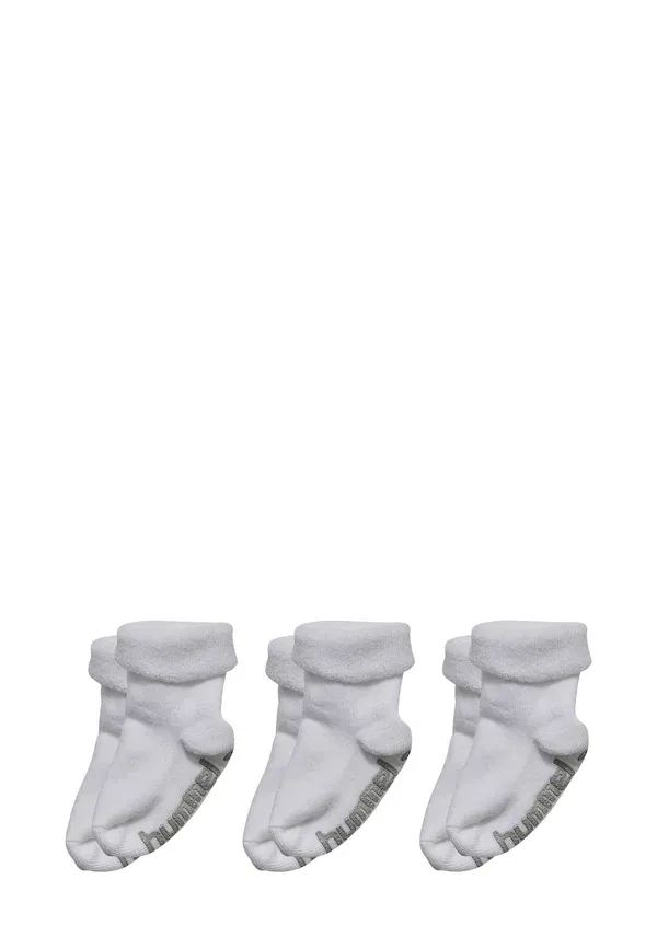 Носки нескользящие 3 пары Hummel, белый