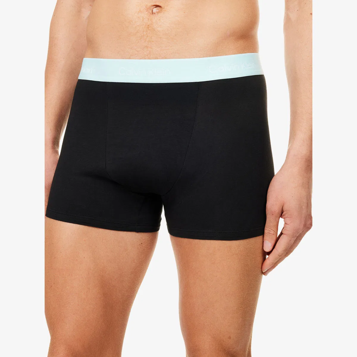 Комплект из трех трусов из эластичного хлопка с поясом и логотипом Icon Calvin Klein, мультиколор — фото 3