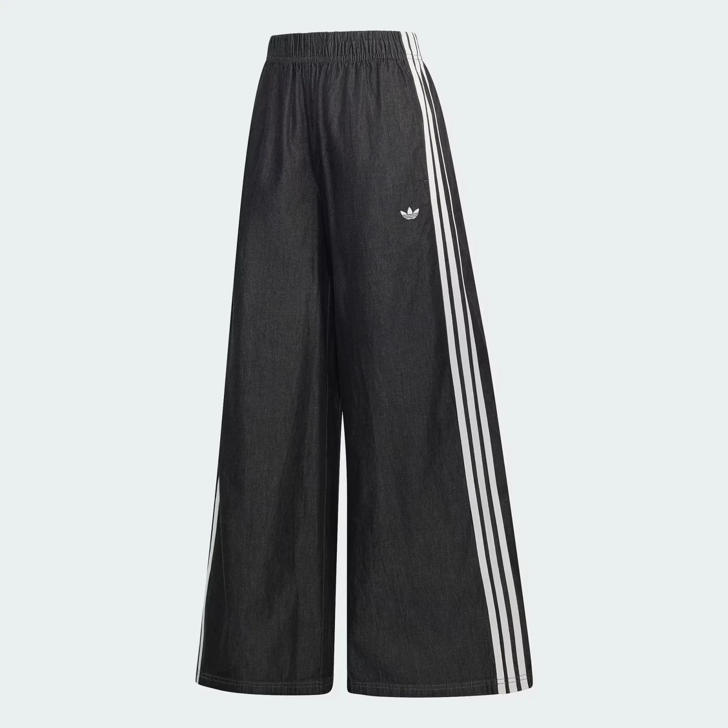 Женские джинсы свободного кроя Summer Glow Adidas Originals, черный деним — фото 4