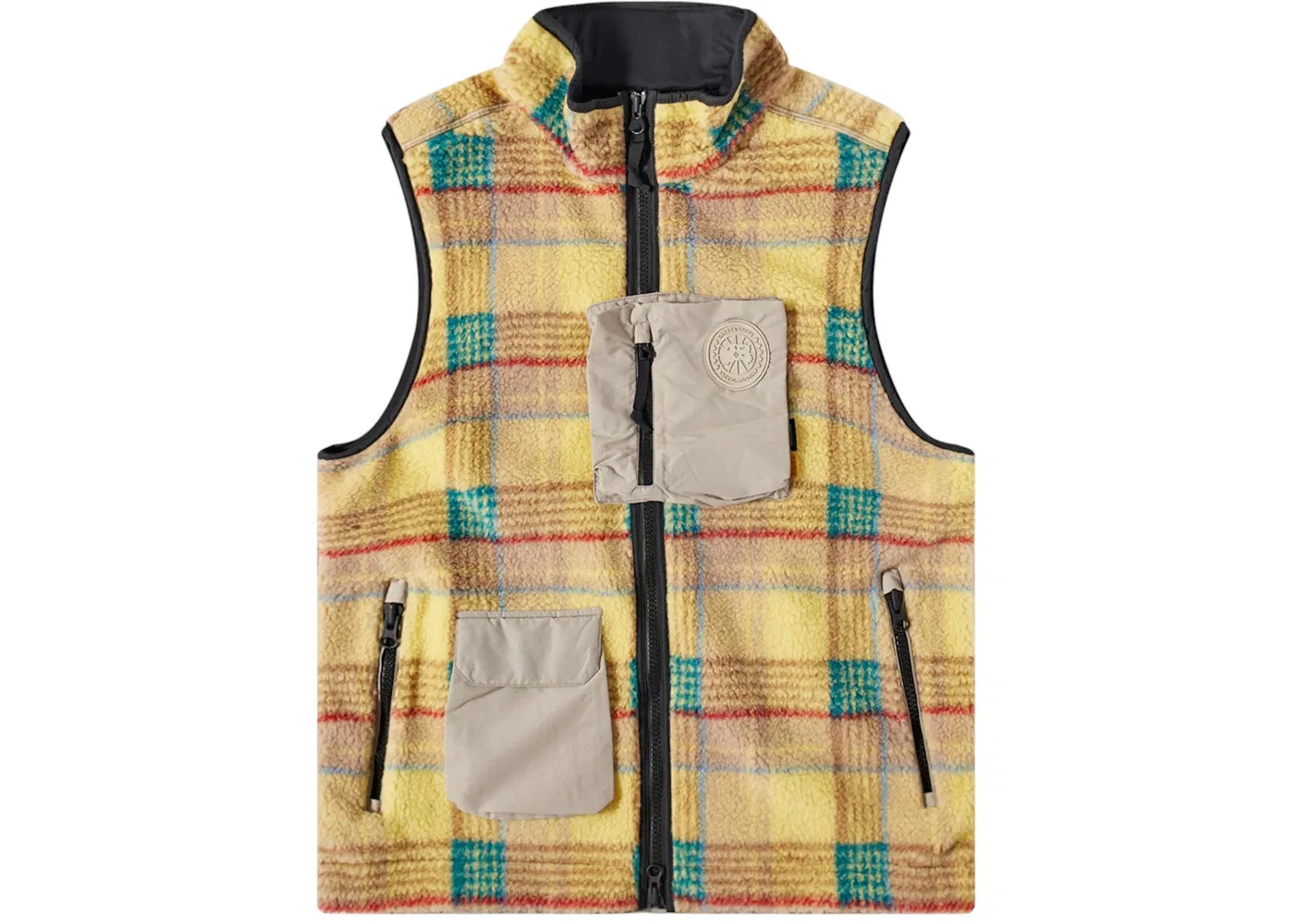 Мужской жилет с принтом Canada Goose Vest, Legacy Tartan Gold