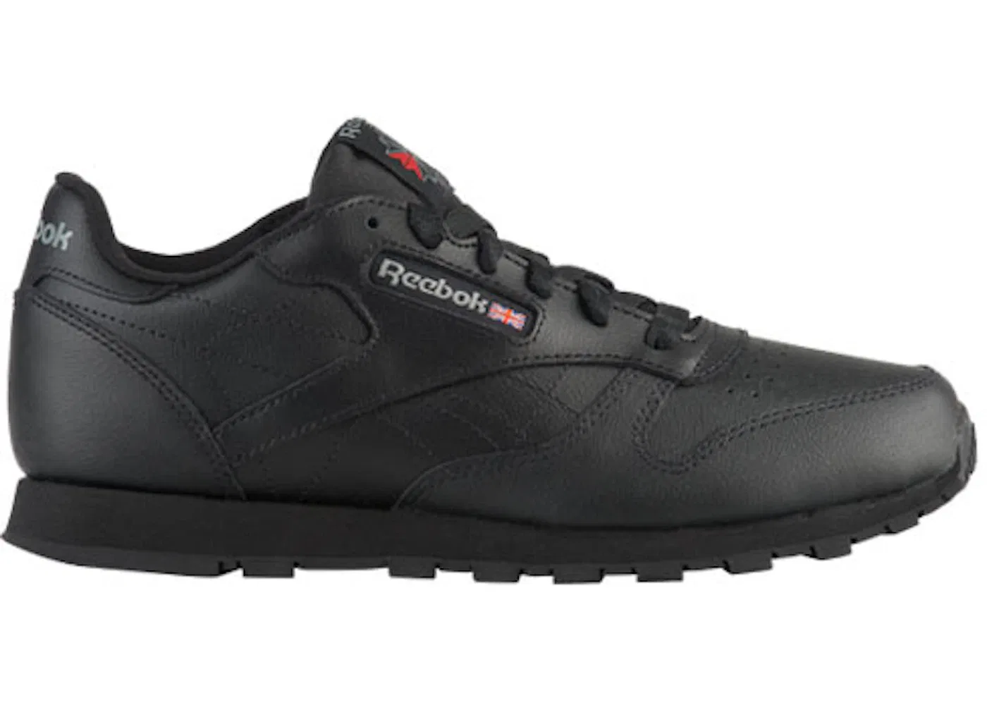 Детские кроссовки Lifestyle Reebok Classic Leather, Black/Black
