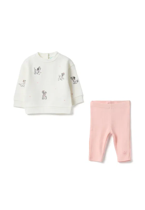 Спортивный костюм с животными Disney Classics Ovs, white pink, белый/розовый