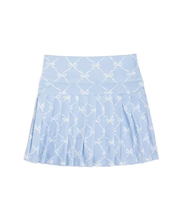 Детская юбка-шорты с принтом для девочек Athletic Skort Sweet Wink, Light Blue