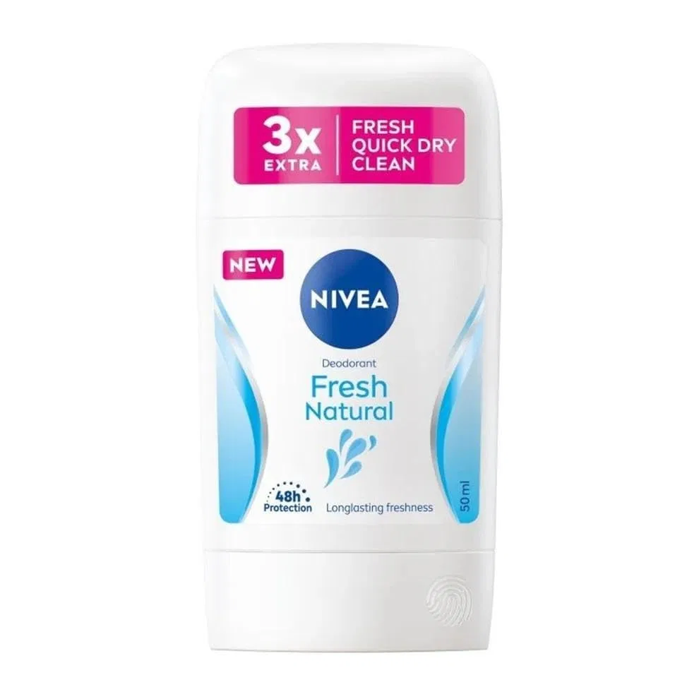 Дезодорант-стик Fresh Natural NIVEA, набор 5 шт., 50 мл