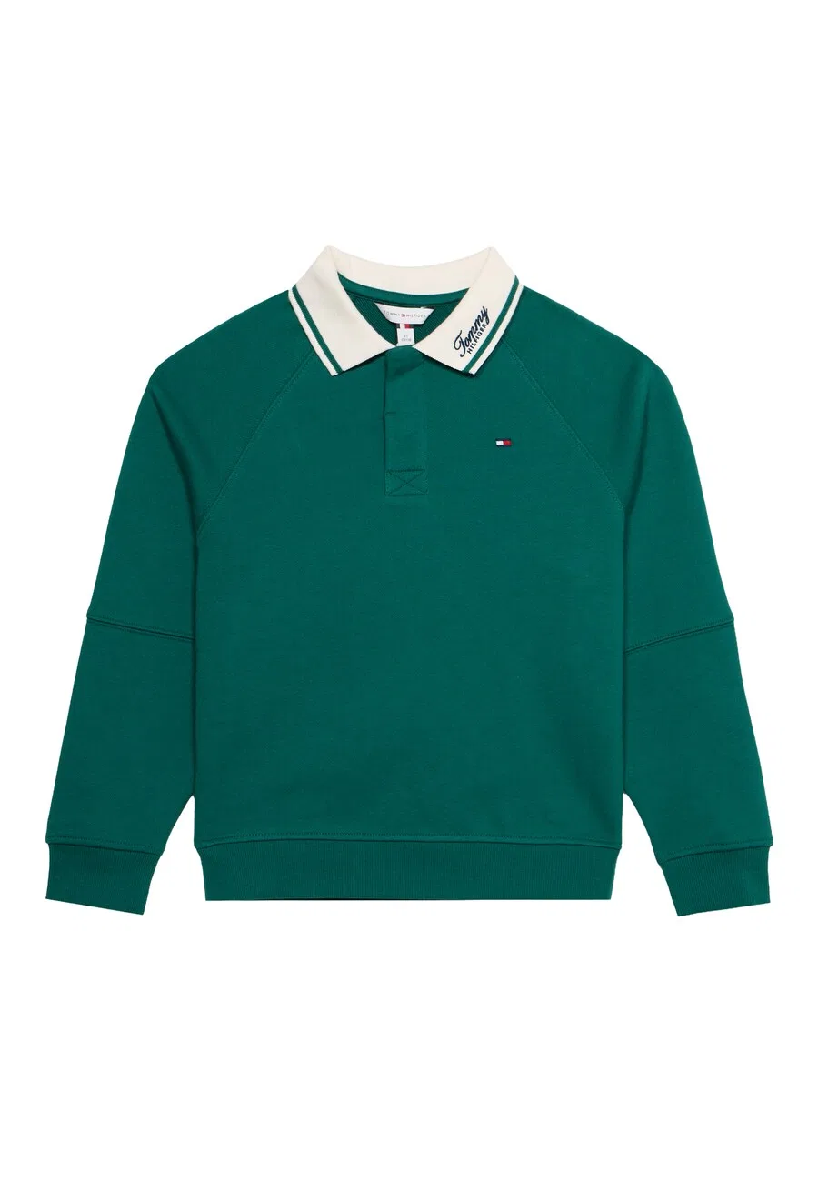 Толстовка TOMMY HILFIGER изумрудного цвета