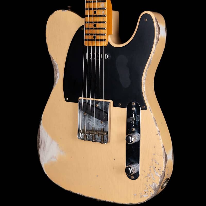 

Fender Custom Shop 1952 Telecaster Heavy Relic Big U Neck Carve Nocaster Blonde