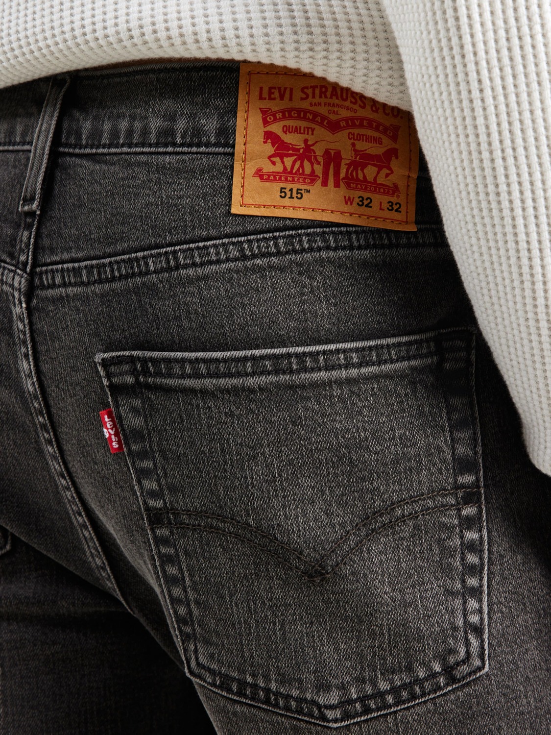 LEVI'S  Джинсы '515 Slim Taper Jeans' в сером дениме, Slim Fit — фото 2