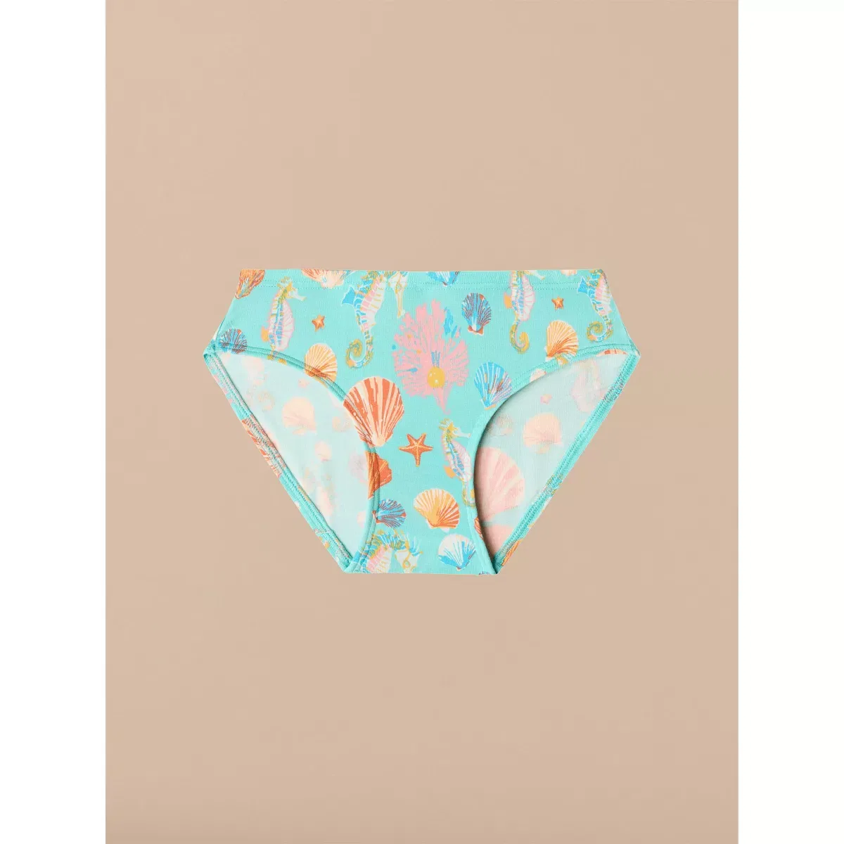 Детский комплект трусиков-бикини 3 шт UltraModal с принтом MeUndies, Seashore Pack — фото 4