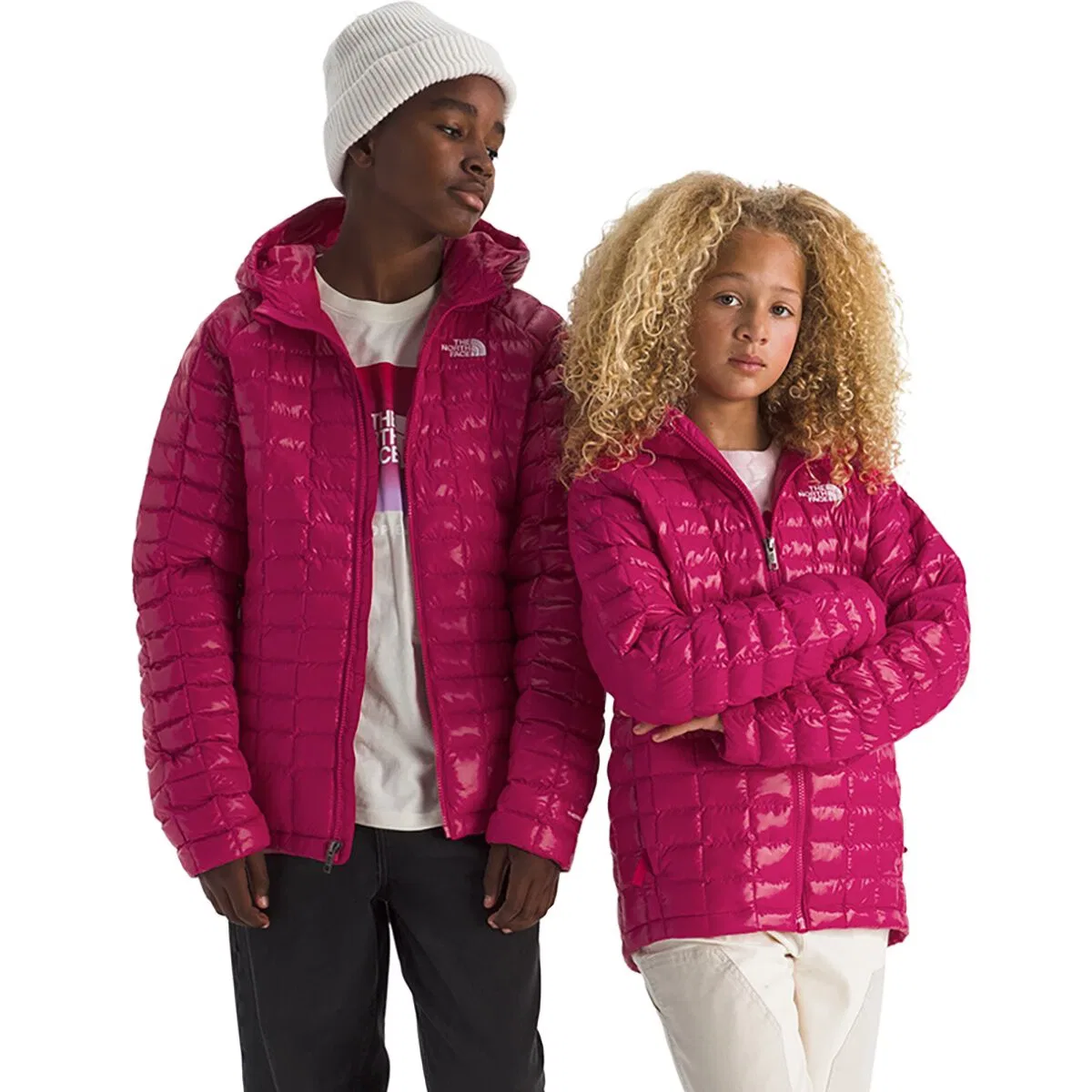 Детская куртка с утеплителем ThermoBall с капюшоном The North Face, Lali Guran