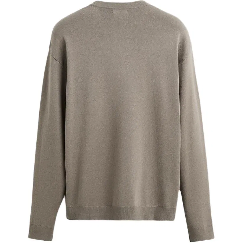 Мужской свитер с круглым вырезом Taupe ZARA, Taupe — фото 3
