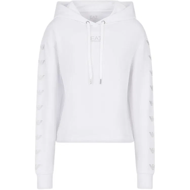 Женский свитшот EMPORIO ARMANI EA7 SS23, White