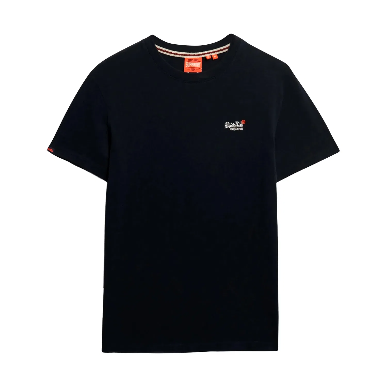 Мужская футболка с контрастным логотипом Superdry, Blue