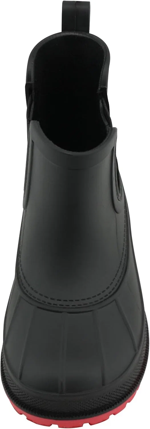 Детские сапоги резиновые для девочек Port Rain Boots Sperry, Black — фото 4