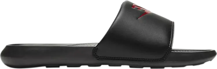 

Сандалии Nike Victori One Slides 'Black Red', черный
