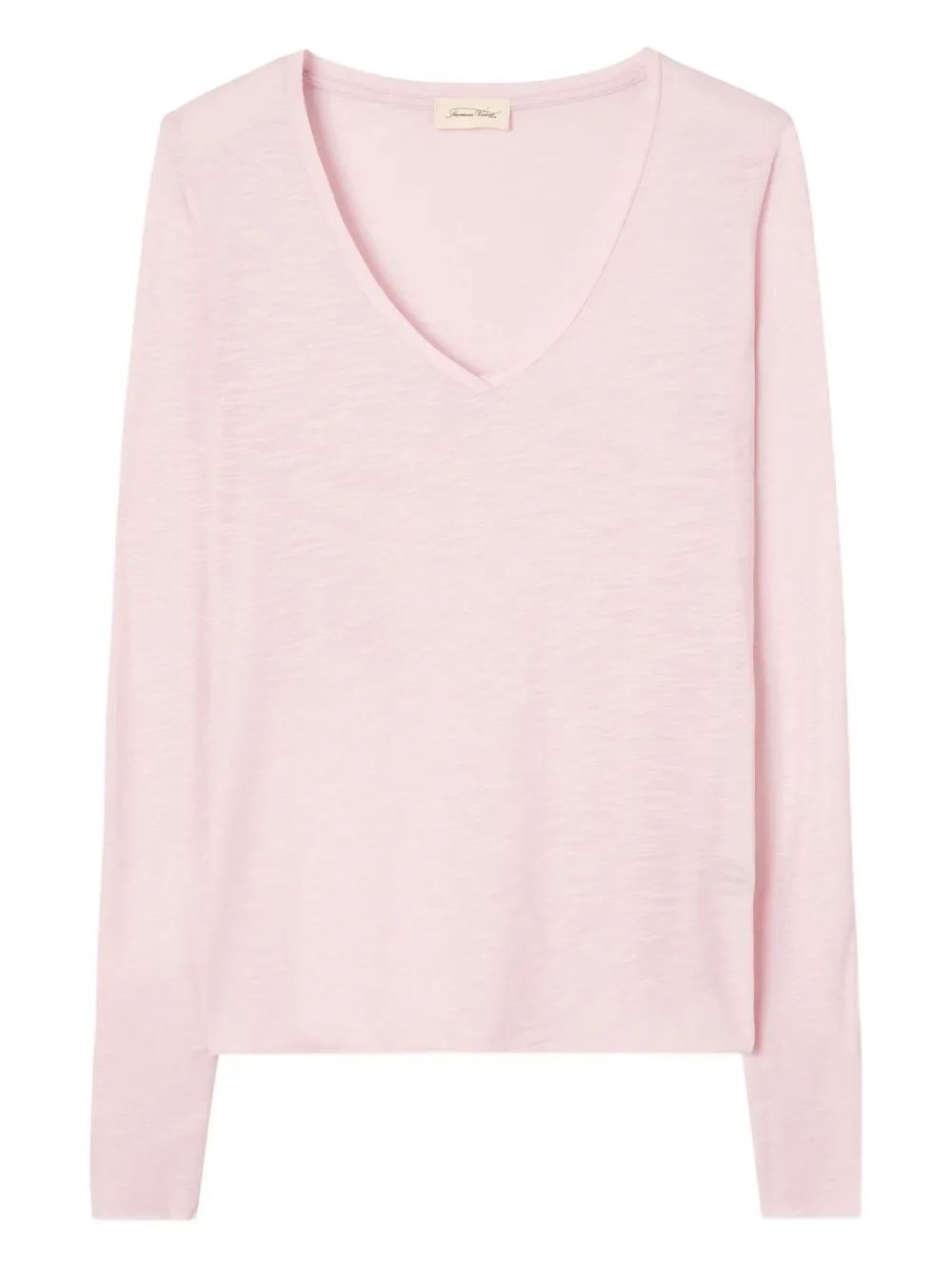 

Футболка jacksonville с v-образным вырезом American Vintage, розовый