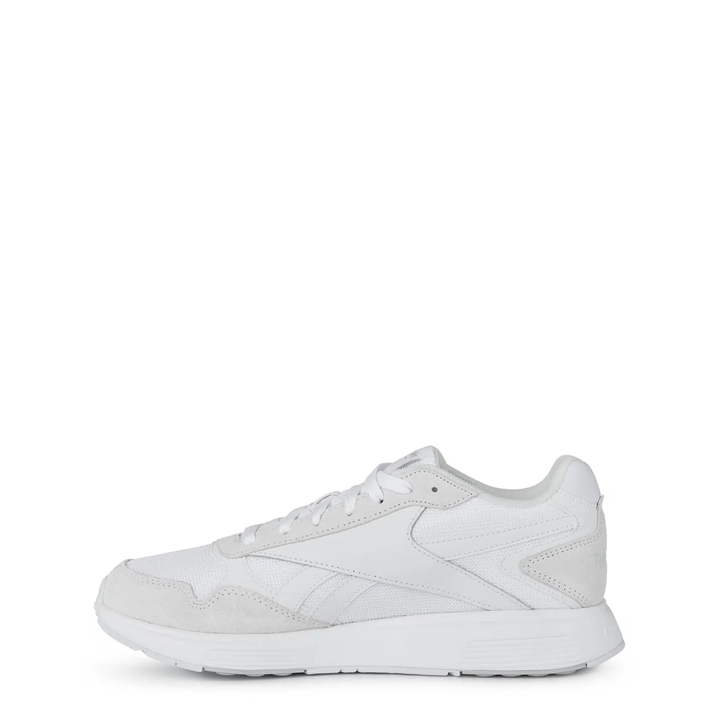 Детские кроссовки для мальчиков с принтом Reebok Glide DMX, White White Barely Grey — фото 2