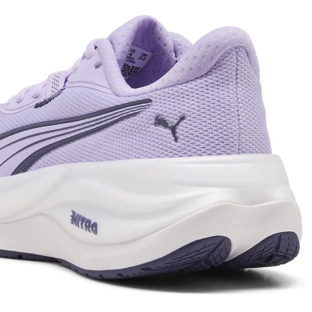 Детские кроссовки для девочек с амортизацией Electrify Nitro 5 Puma, Purple — фото 4