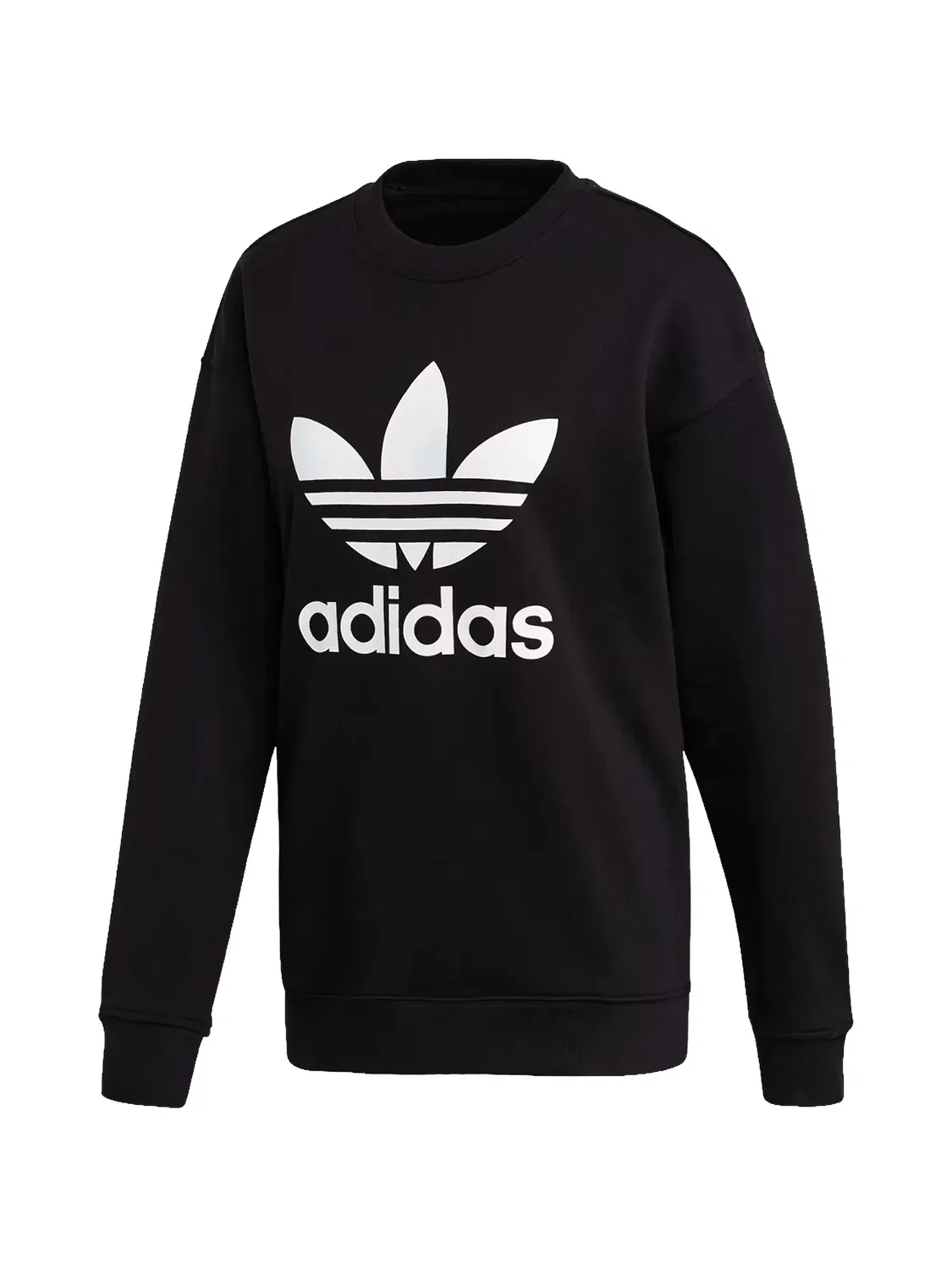 Толстовка с логотипом Trefoil Adidas, черный