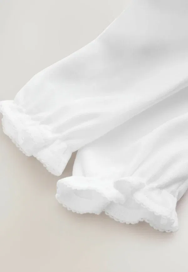 Боди с бантом Next Regular fit white, белый — фото 4