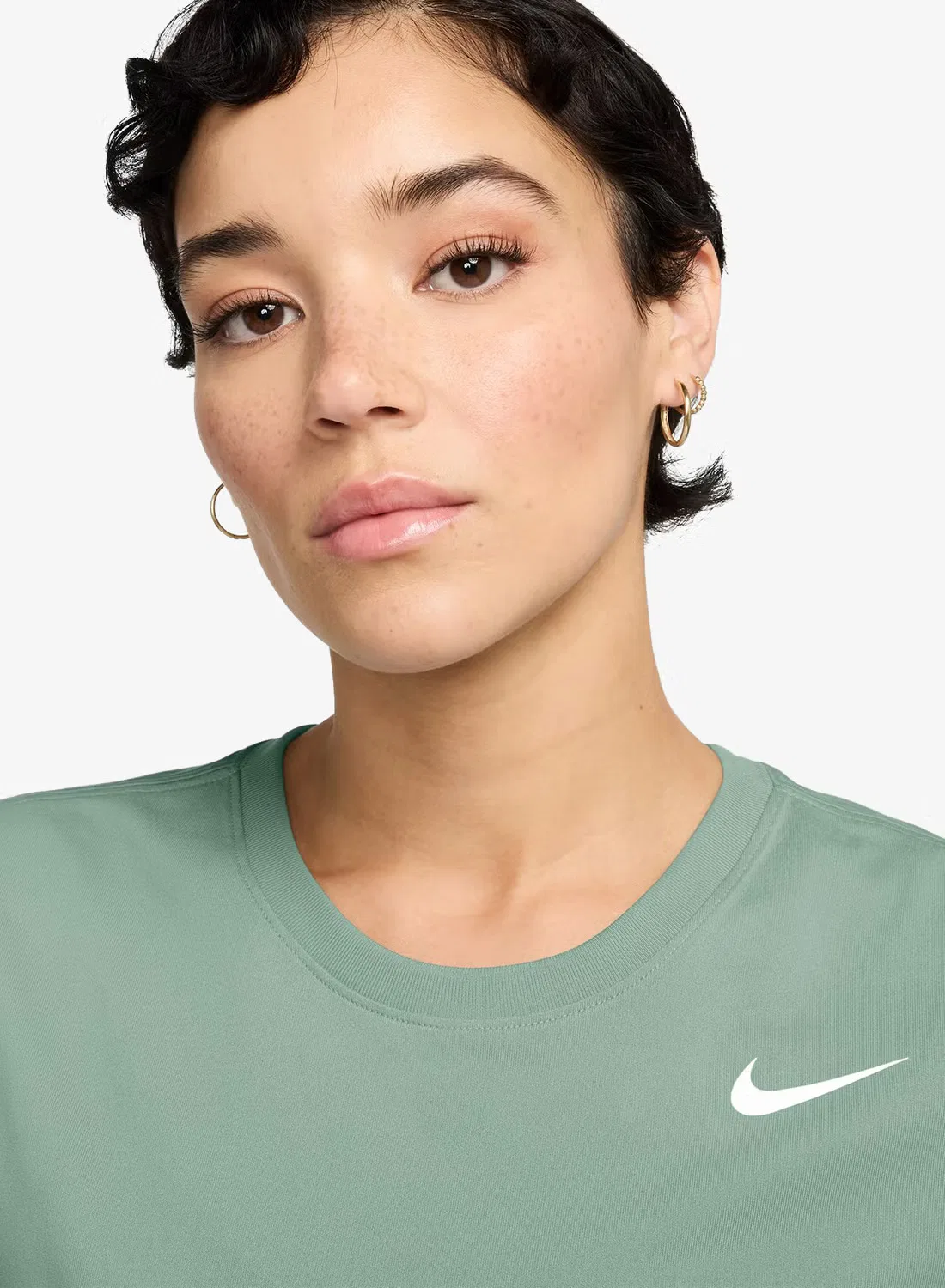 Футболка с технологией Dri-Fit Nike, белый — фото 3