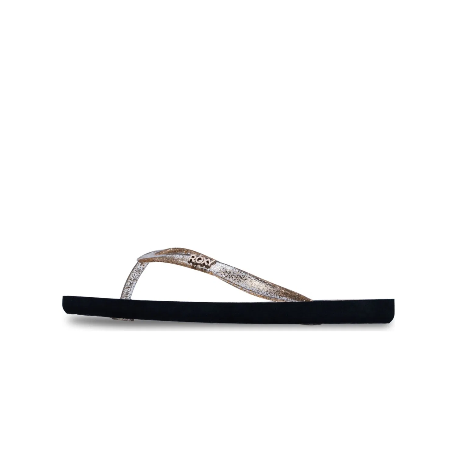 Детские сандалии с блестками Rg Viva Sparkle Roxy, Black/Gold — фото 3