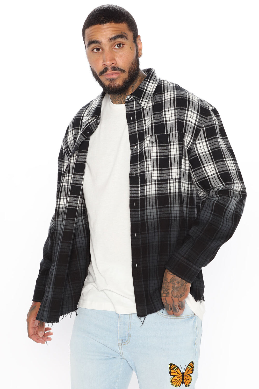 

Рубашка Fashion Nova FNMM81, белый