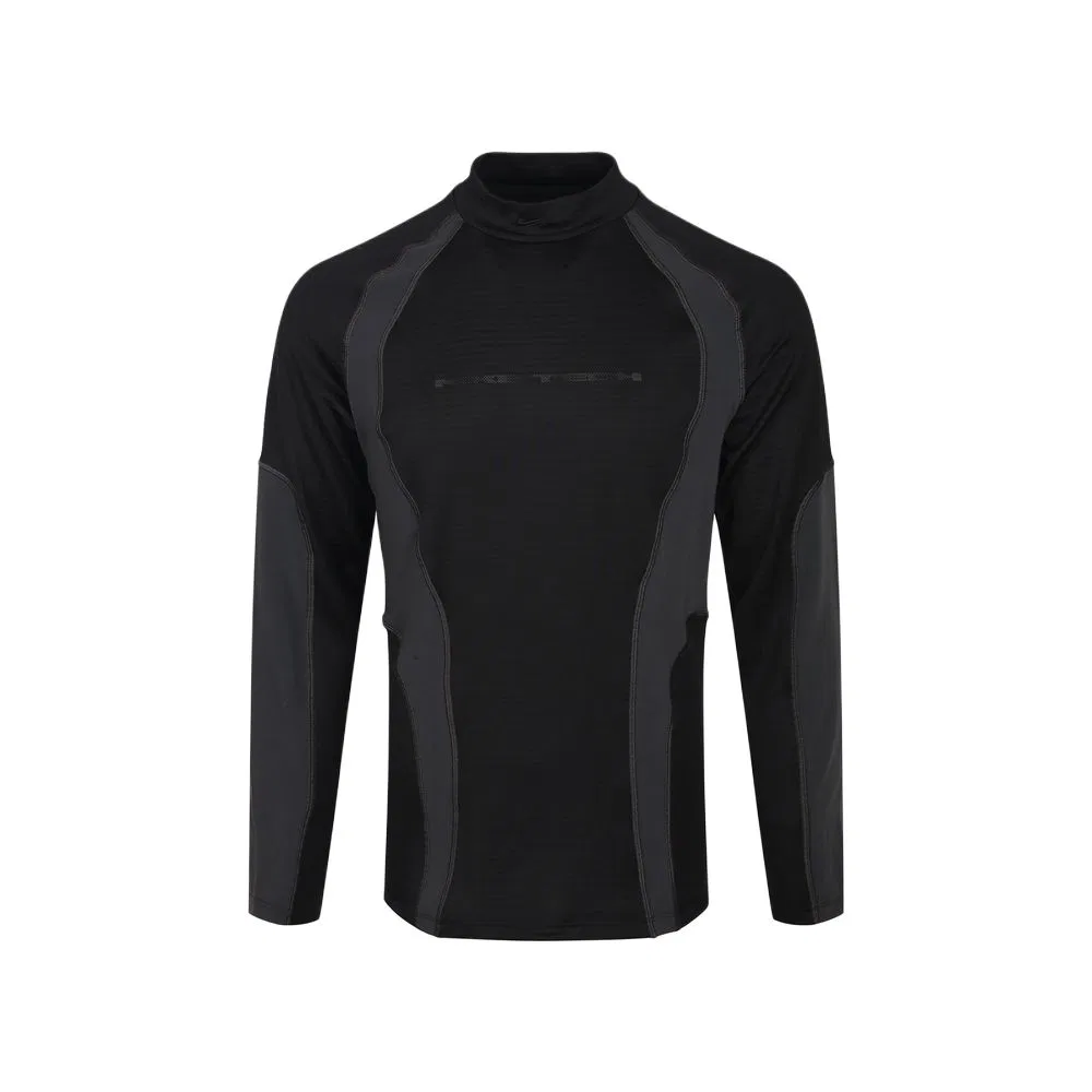Мужская футболка с высоким воротом Nike Pro, Black