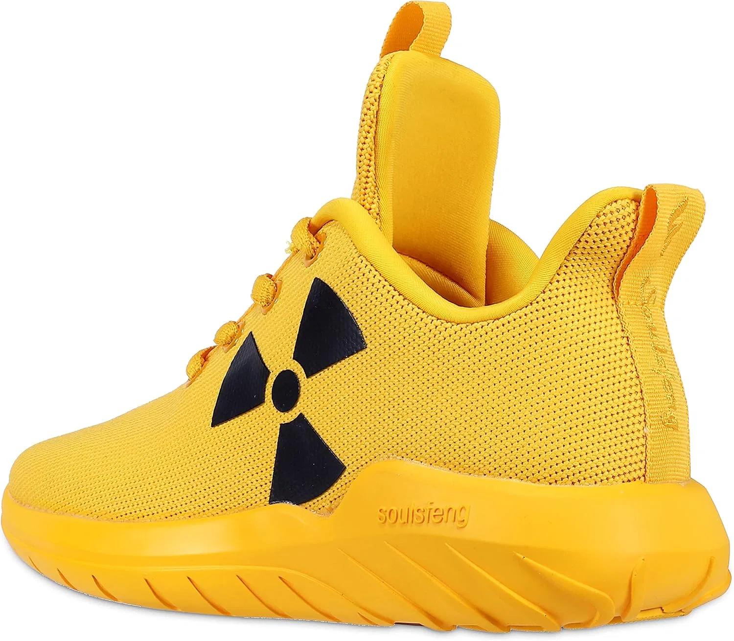 Детские кроссовки для девочек с принтом Soulsfeng, Radioactive — фото 3