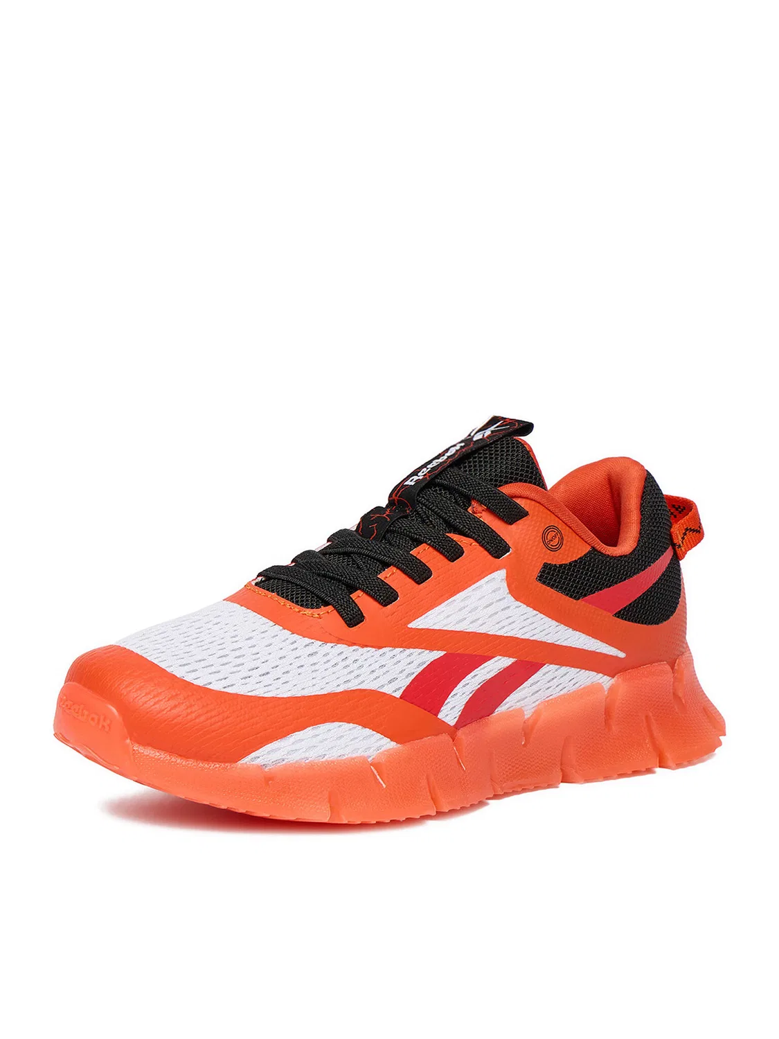 Кроссовки для мальчика GLOW ELASTIC LACE Reebok, оранжевый — фото 3