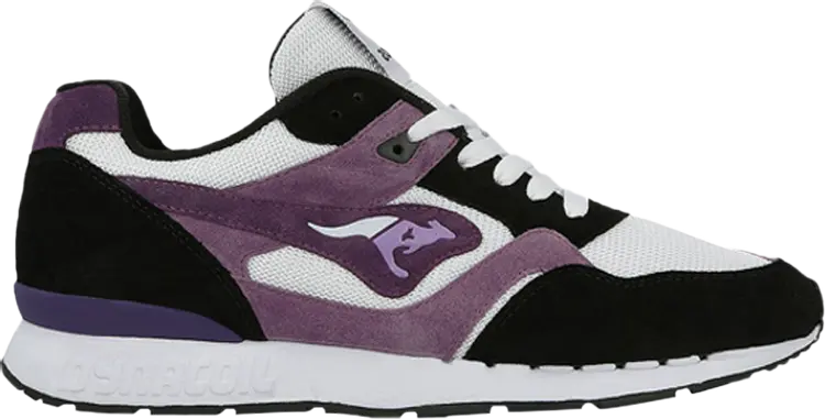 Кроссовки Racer Hybrid Made in Germany Jet Black Purple, белый Kangaroos