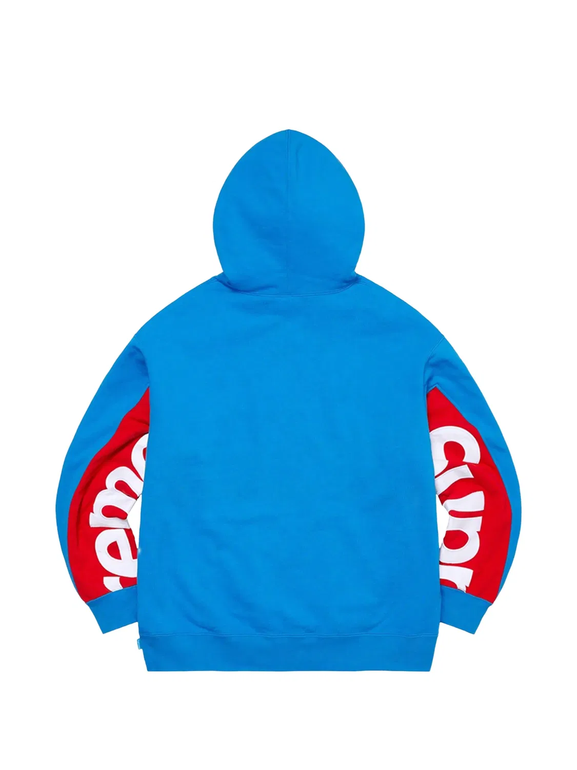 Укороченное худи Supreme, синий — фото 2