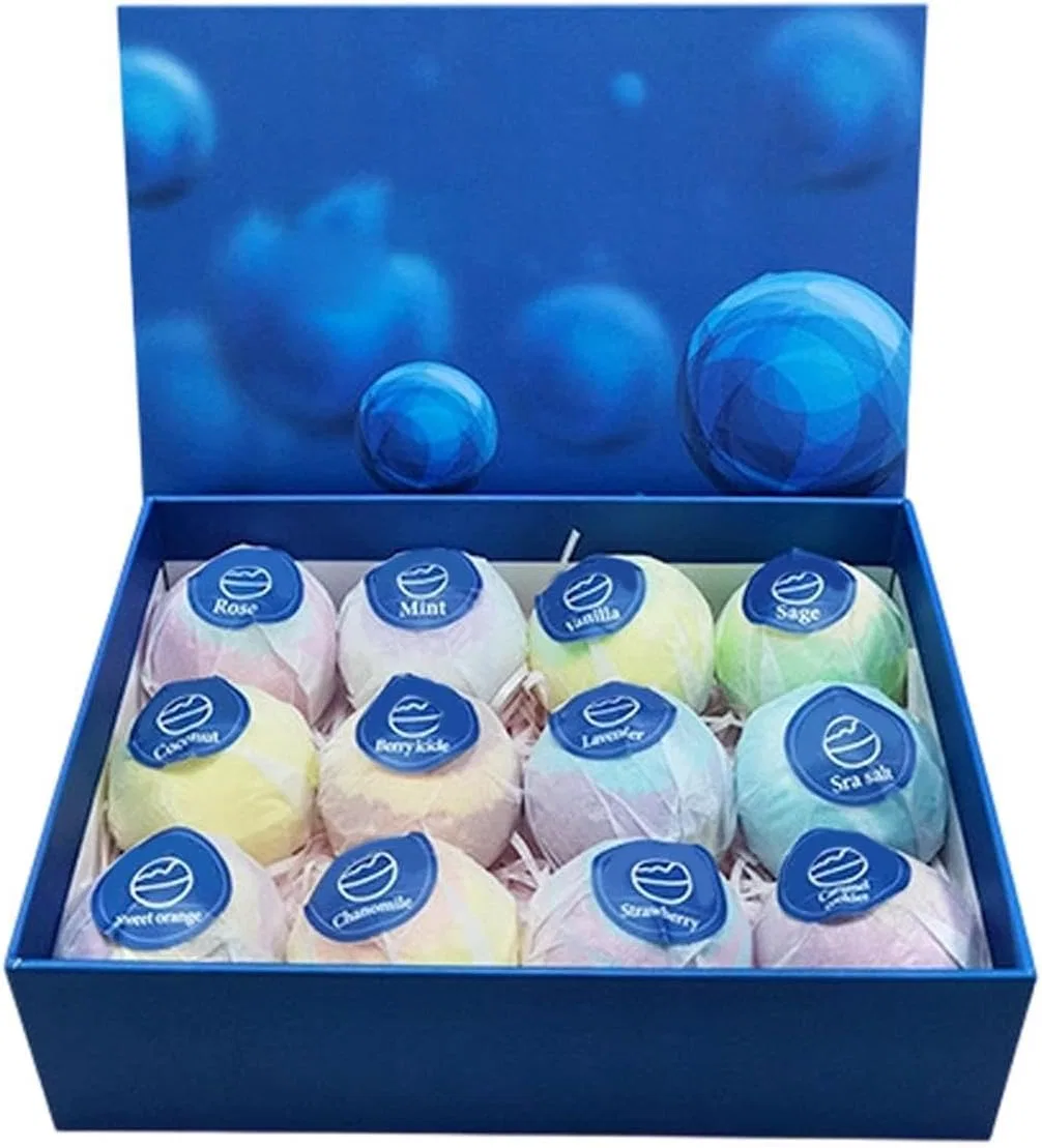 Generic Набор ароматных банных шаров для женщин, 12 шт, расслабляющий