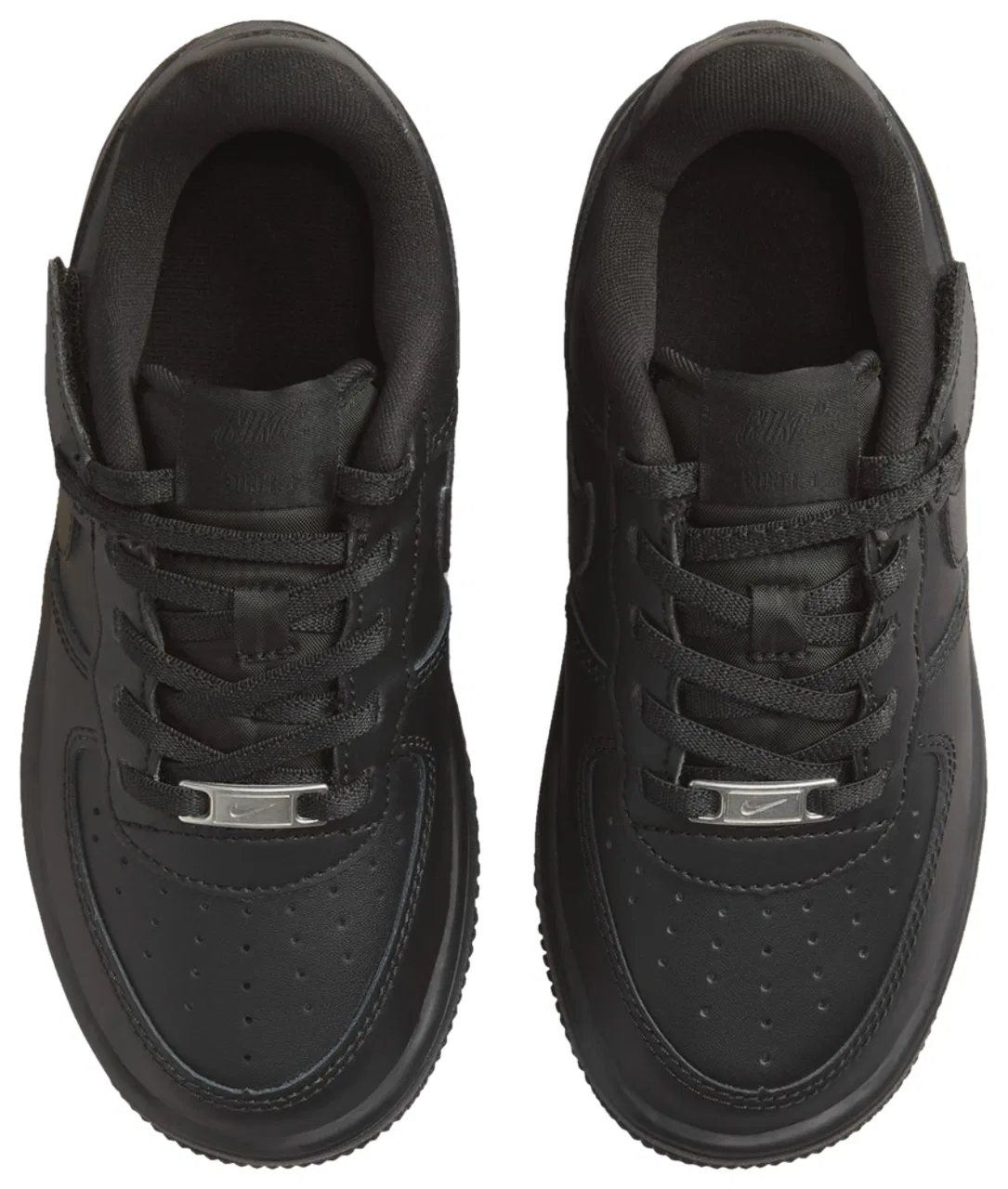 Кроссовки для мальчиков Air Force 1 Low EasyOn Nike, черный — фото 4