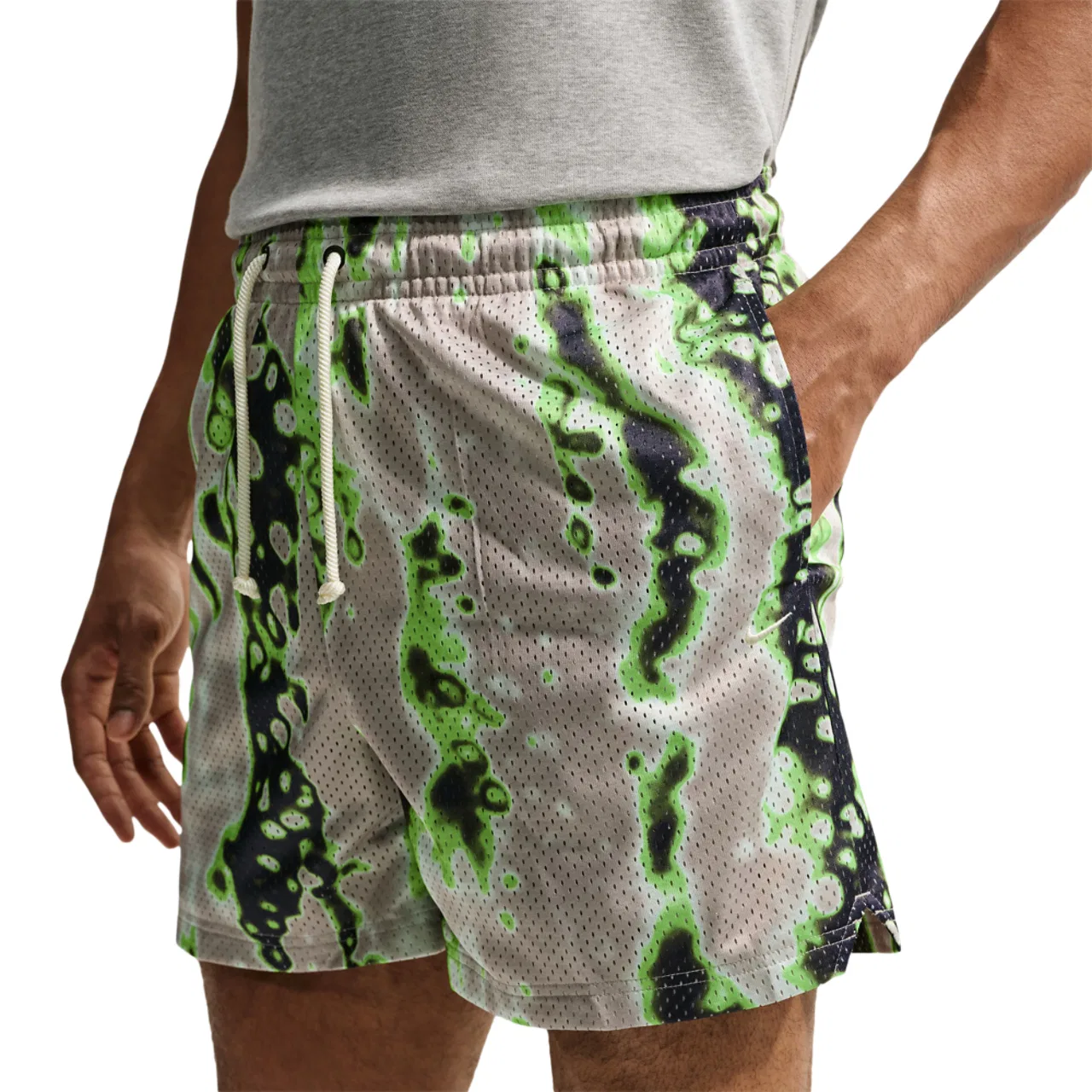 Мужские шорты Dri-FIT 5 Inch Mesh Print Nike, синий/фиолетовый