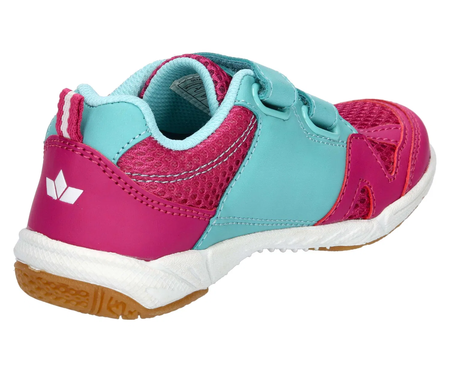 Детские кроссовки для девочек с липучкой Lico Sport V, Rosa — фото 4